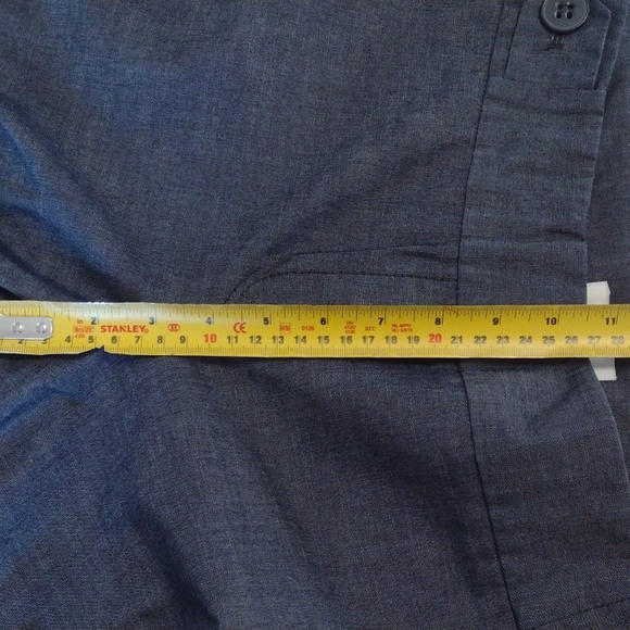 Ann Taylor deep blue cropped trouser, 14. - Picture 9 of 10